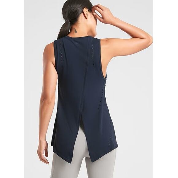 Athleta Foothill Seamless Tank Top - Black    Size: XXS - Picture 2 of 7